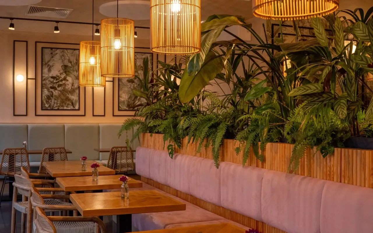 Auszeit Café Leipzig, Innenraum